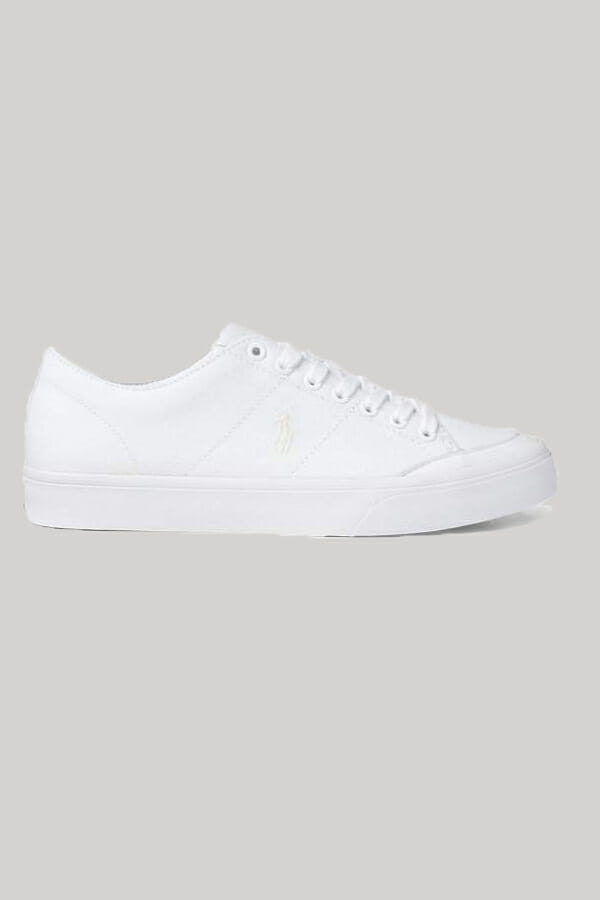 Ralph Lauren Sherwin Canvas Low-Top Sneaker