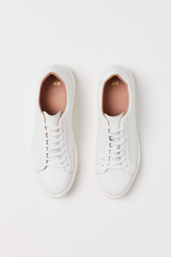 H&M Leather trainers