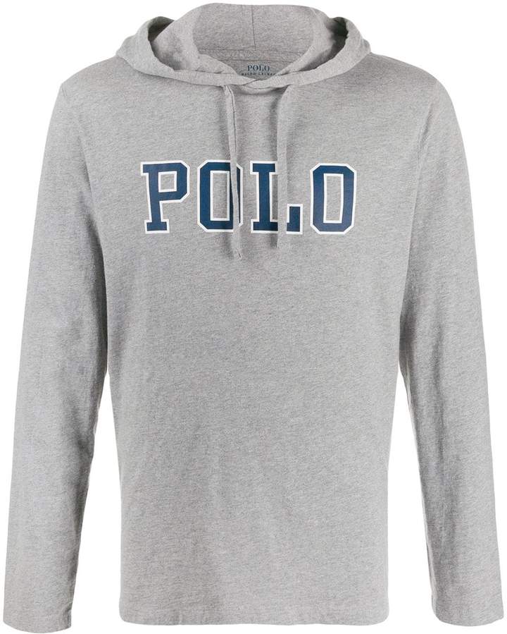 Polo Ralph Lauren logo print hoodie