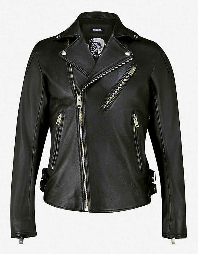 DIESEL L-Krampis leather jacket